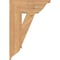 Ekena Millwork Traditional Traditional Smooth Bracket, Western Red Cedar, 5 1/2"W x 18"D x 26"H BKT06X18X26TRA01SWR - alternate 3